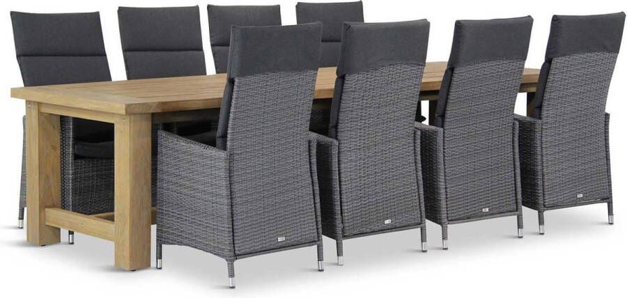 Garden Collection s Denver Fourmile 300 cm dining tuinset 9-delig