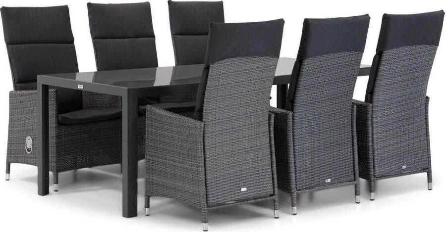 Garden Collection s Denver Mondello 210 cm dining tuinset 7-delig