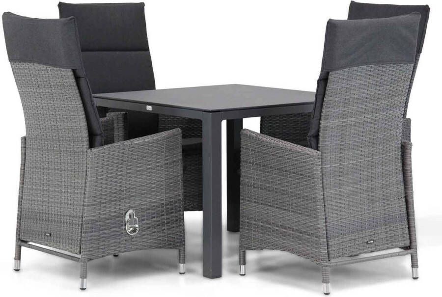 Garden Collection s Denver Pallazo 90 cm dining tuinset 4-delig