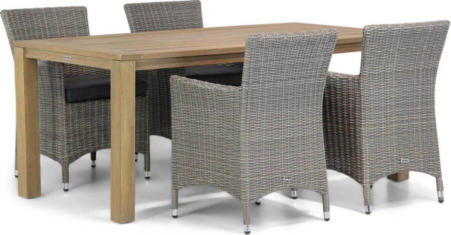 Garden Collection s Dublin Bristol 180 cm dining tuinset 5-delig