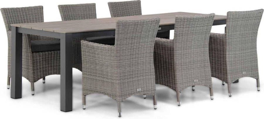 Garden Collection s Dublin Valley 240 cm dining tuinset 7-delig