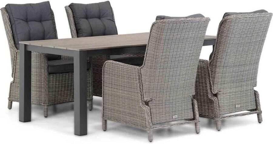 Garden Collection s Kingston Valley 180 cm dining tuinset 5-delig
