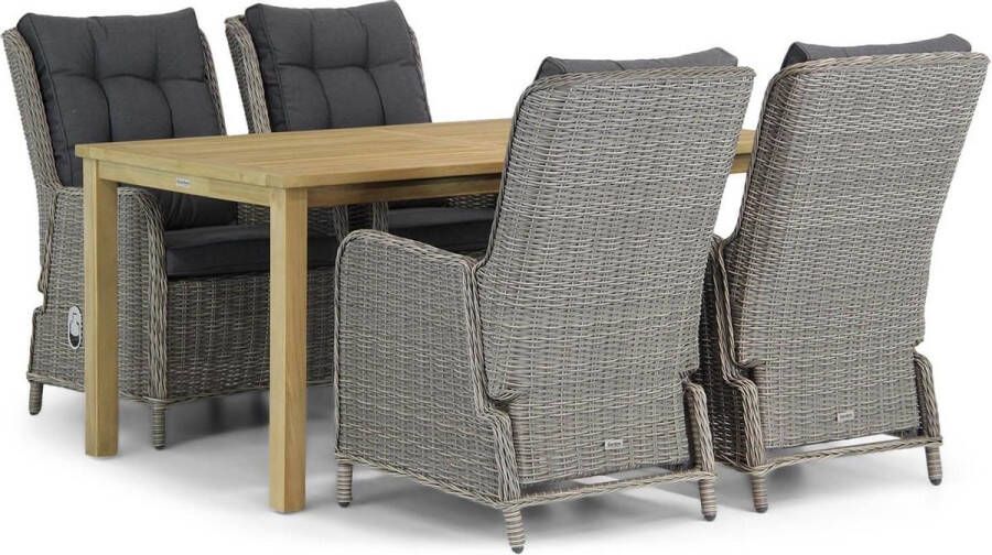 Garden Collection s Kingston Weston 160 cm dining tuinset 5-delig
