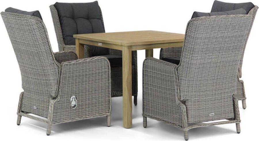 Garden Collection s Kingston Weston 90 cm dining tuinset 5-delig