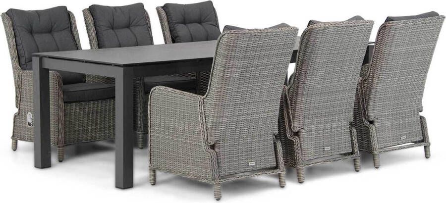 Garden Collection s Kingston Yukon 240 cm dining tuinset 7-delig
