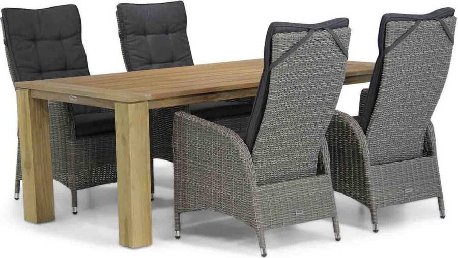 Garden Collection s Lincoln Brighton 200 cm dining tuinset 5-delig