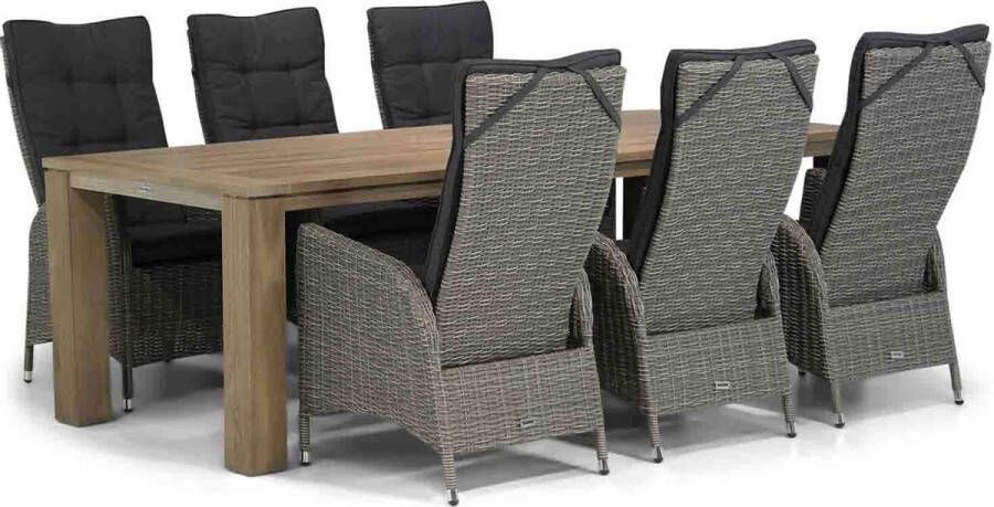 Garden Collection s Lincoln Brighton 240 cm dining tuinset 7-delig