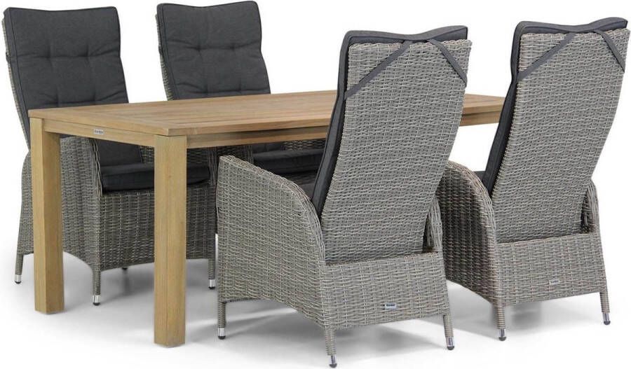 Garden Collection s Lincoln Bristol 180 cm dining tuinset 5-delig