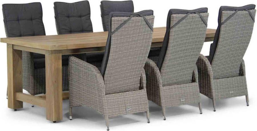 Garden Collection s Lincoln Fourmile 260 cm dining tuinset 7-delig