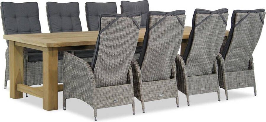 Garden Collection s Lincoln Fourmile 300 cm dining tuinset 9-delig