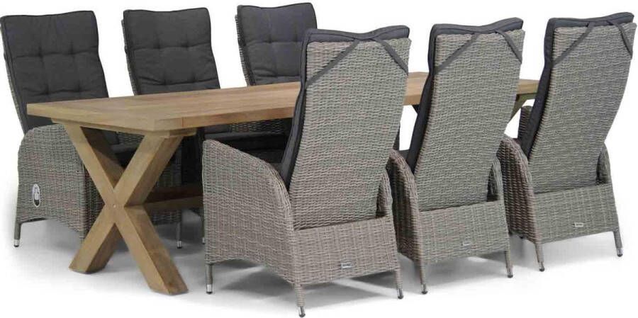 Garden Collection s Lincoln Oregon 240 cm dining tuinset 7-delig