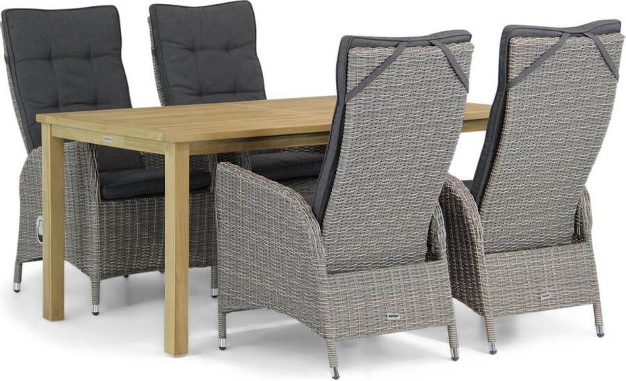 Garden Collection s Lincoln Weston 160 cm dining tuinset 5-delig