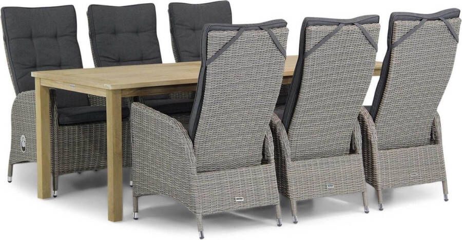 Garden Collection s Lincoln Weston 210 cm dining tuinset 7-delig