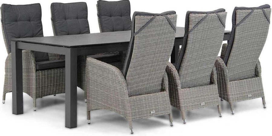 Garden Collection s Lincoln Yukon 240 cm dining tuinset 7-delig
