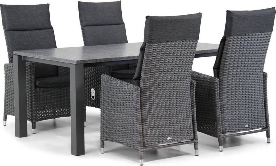 Garden Collection s Madera Munster 180 cm dining tuinset 5-delig