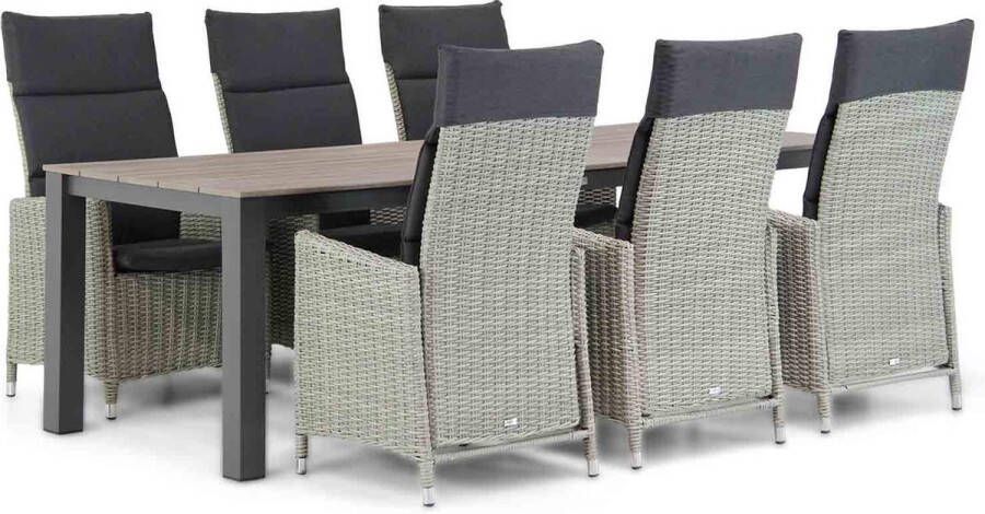 Garden Collection s Madera Valley 240 cm dining tuinset 7-delig