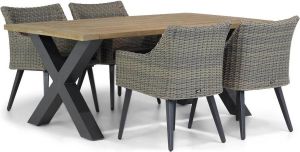 Garden Collection s Milton Cardiff 180 cm dining tuinset 5-delig