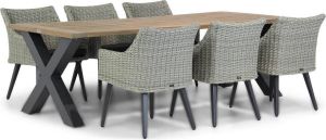 Garden Collection s Milton Cardiff 240 cm dining tuinset 7-delig