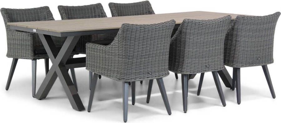 Garden Collection s Milton Forest 240 cm dining tuinset 7-delig