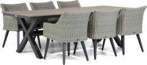 Garden Collection s Milton Forest 240 cm dining tuinset 7-delig