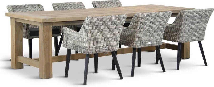 Garden Collection s Milton Fourmile 260 cm dining tuinset 7-delig