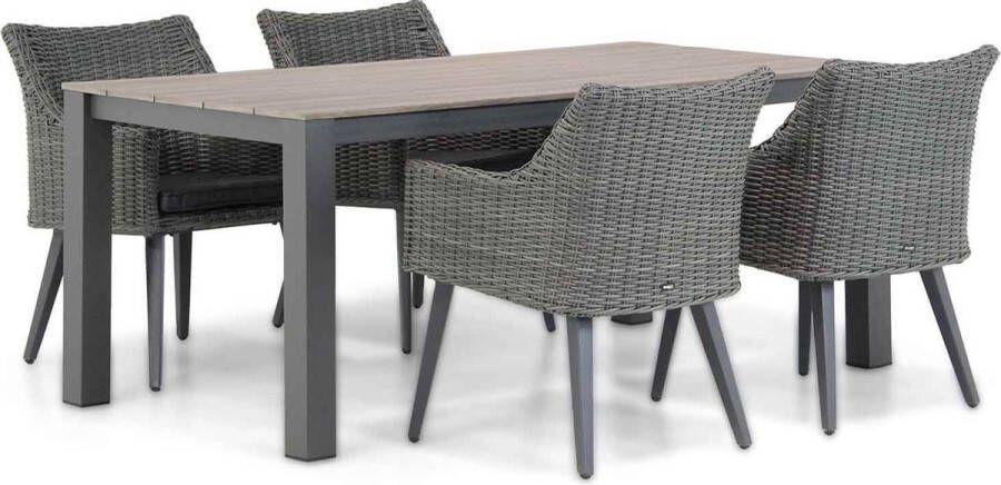 Garden Collection s Milton Valley 180 cm dining tuinset 5-delig