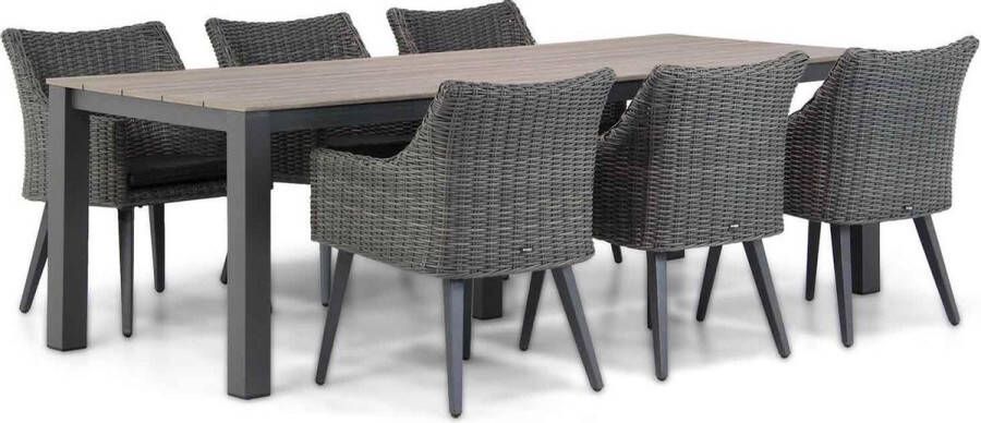 Garden Collection s Milton Valley 240 cm dining tuinset 7-delig