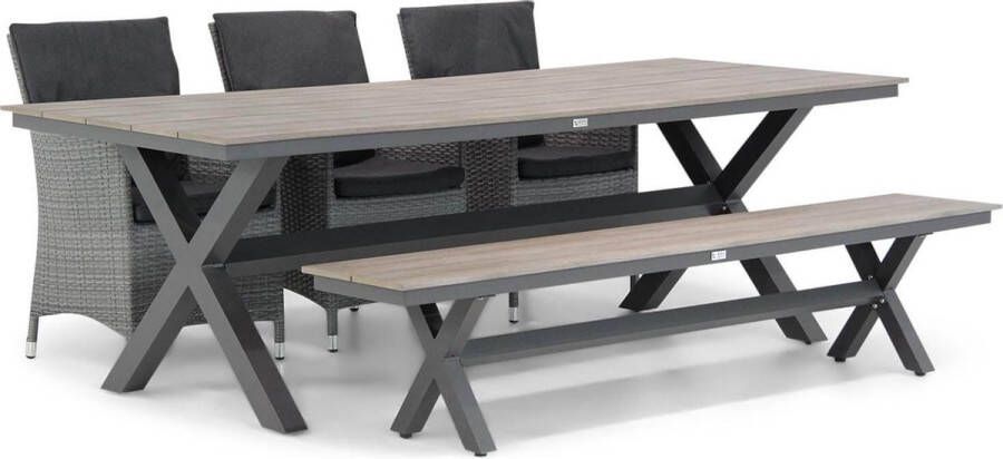 Garden Collection s Orlando Forest 240 cm dining tuinset 5-delig