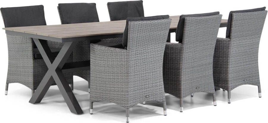 Garden Collection s Orlando Forest 240 cm dining tuinset 7-delig