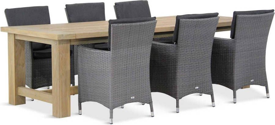 Garden Collection s Orlando Fourmile 260 cm dining tuinset 7-delig
