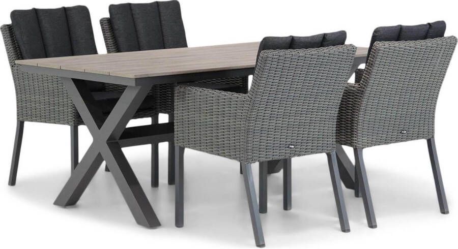 Garden Collection s Oxbow Forest 180 cm dining tuinset 5-delig