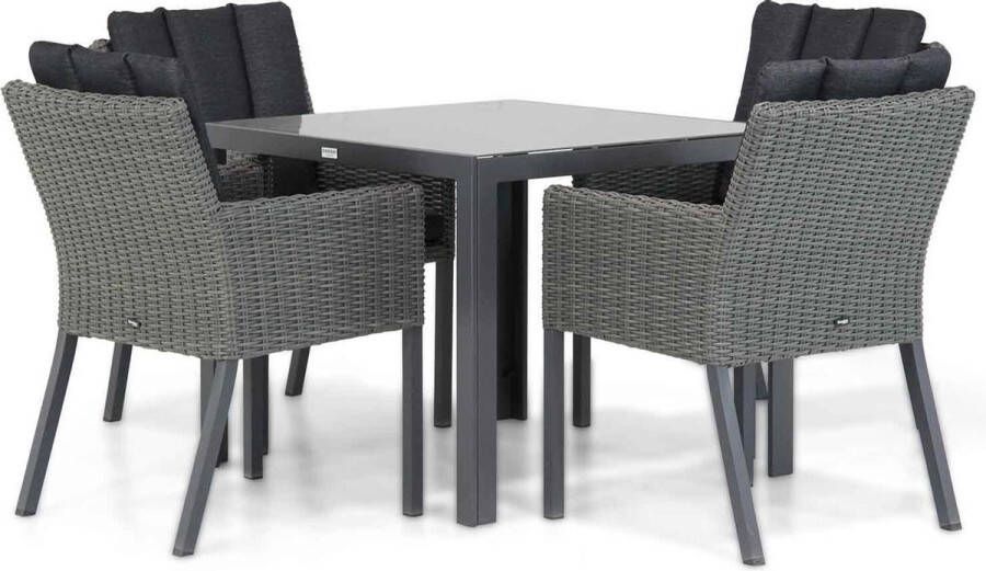 Garden Collection s Oxbow Mondello 90 cm dining tuinset 5-delig