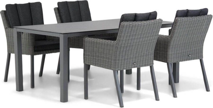 Garden Collection s Oxbow Pallazo 180 cm dining tuinset 5-delig