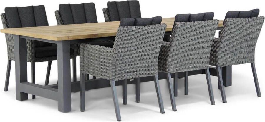 Garden Collection s Oxbow San Francisco 260 cm dining tuinset 7-delig