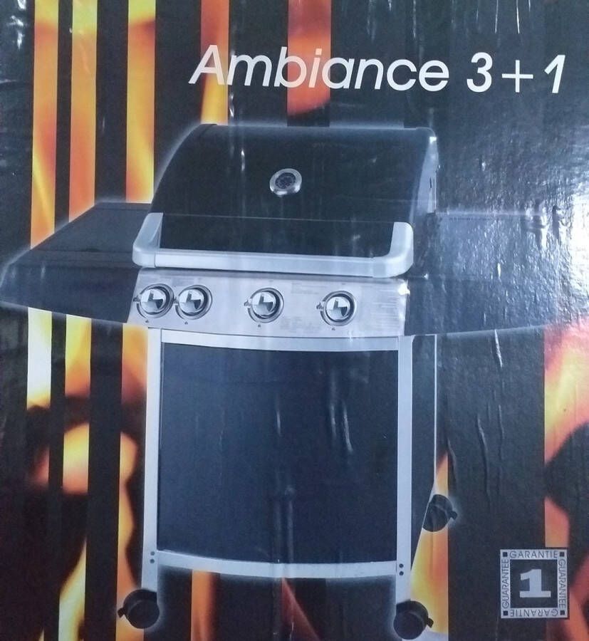 Garden Grill Ambiance 3 in 1 Buitenkeuken gas barbecue