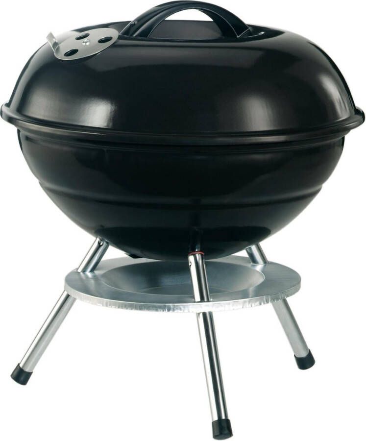 Garden Grill Kogelgrill houtskoolbarbecue ø 35 cm. Zwart