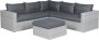 Garden Impressions Orangebird Loungeset 4 Delig Vintage Grey - Thumbnail 1