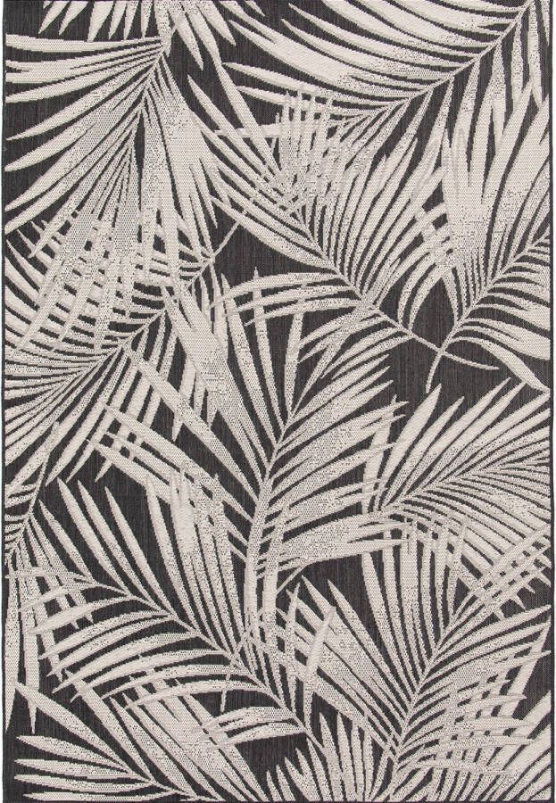 Garden Impressions Buitenkleed Naturalis 120x170 cm palm leaf taupe