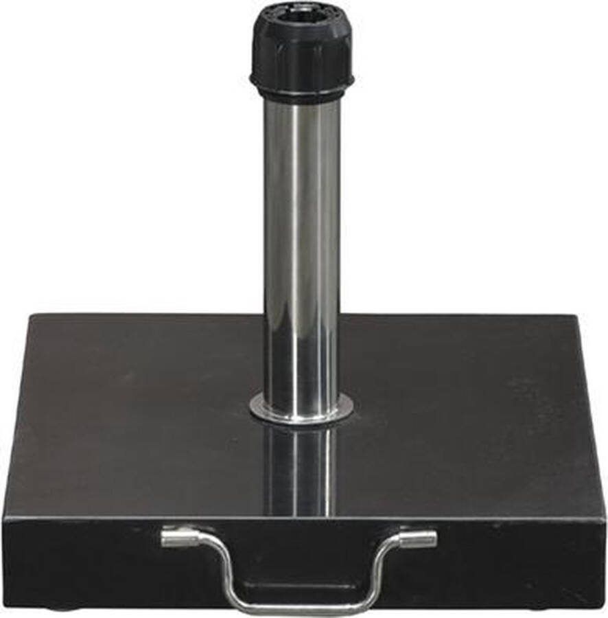 Garden Impressions Cosmo parasolvoet 30 kilo graniet black polished