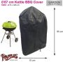 Garden Impressions Coverit Bol BBQ beschermhoes 67cm Ã˜70xH95 - Thumbnail 1