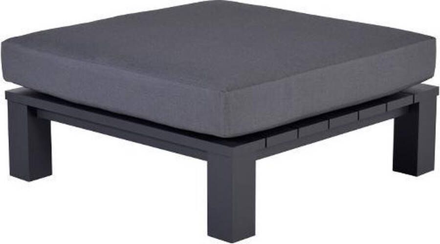 Garden Impressions Plaza Lounge Tafel 100x100xh30 Cm Donker Grijs