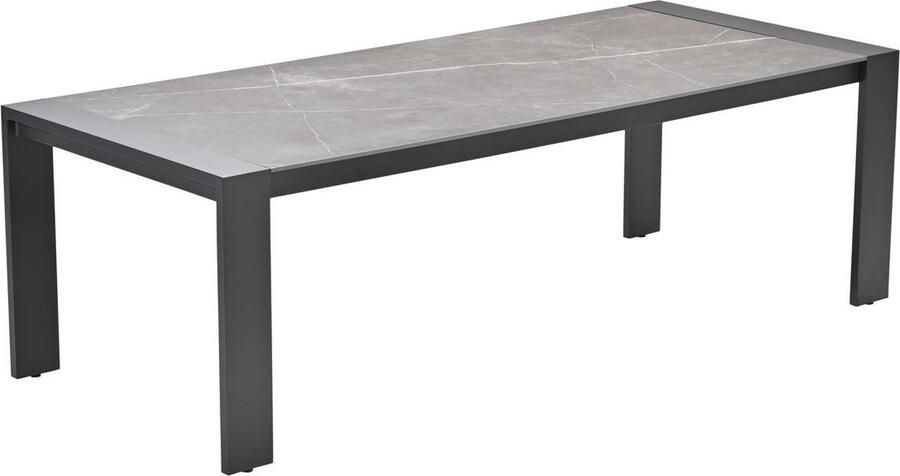 Garden Impressions Austin tafel 240x100 cm carbon black Centostone sicilian grey