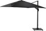 Garden Impressions Hawaii Deluxe zweefparasol 300 x 300 carbon black zwart - Thumbnail 1