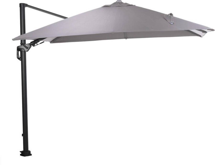 Van Kooten Tuin en Buitenleven Hawaii Lumen parasol 300x300 cm carbon black sand