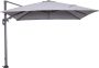 Garden Impressions Hawaii Original Zweefparasol vierkant 3x3m Royal grey frame - Thumbnail 1