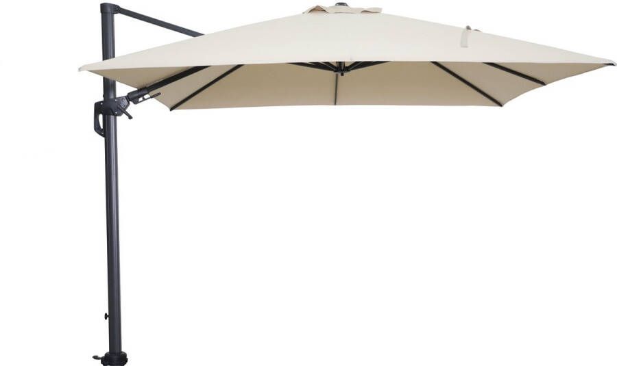 Garden Impressions Hawaii parasol 300x300 cm carbon black ecru