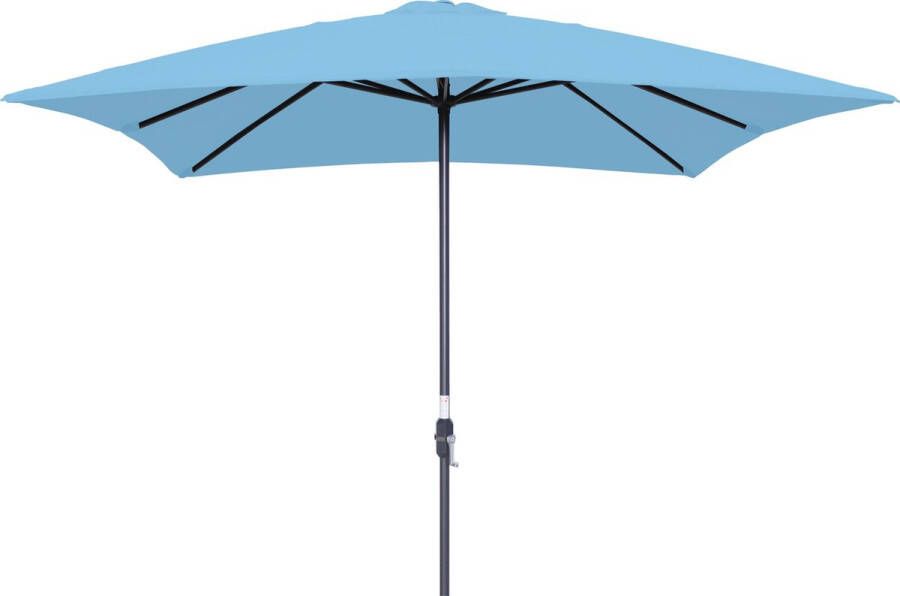 Garden Impressions Lotus parasol 250x250 licht blauw