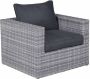 Garden Impressions Toulouse Lounge Fauteuil Cloudy Grey - Thumbnail 1