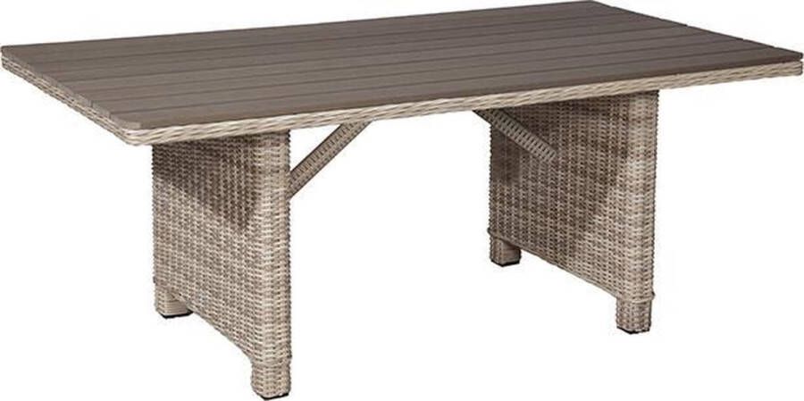 Garden Impressions Milwaukee lounge dining tafel 170x90 passion willow