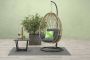 Garden Impressions Panama swing chair egg carbon black natural rotan - Thumbnail 1